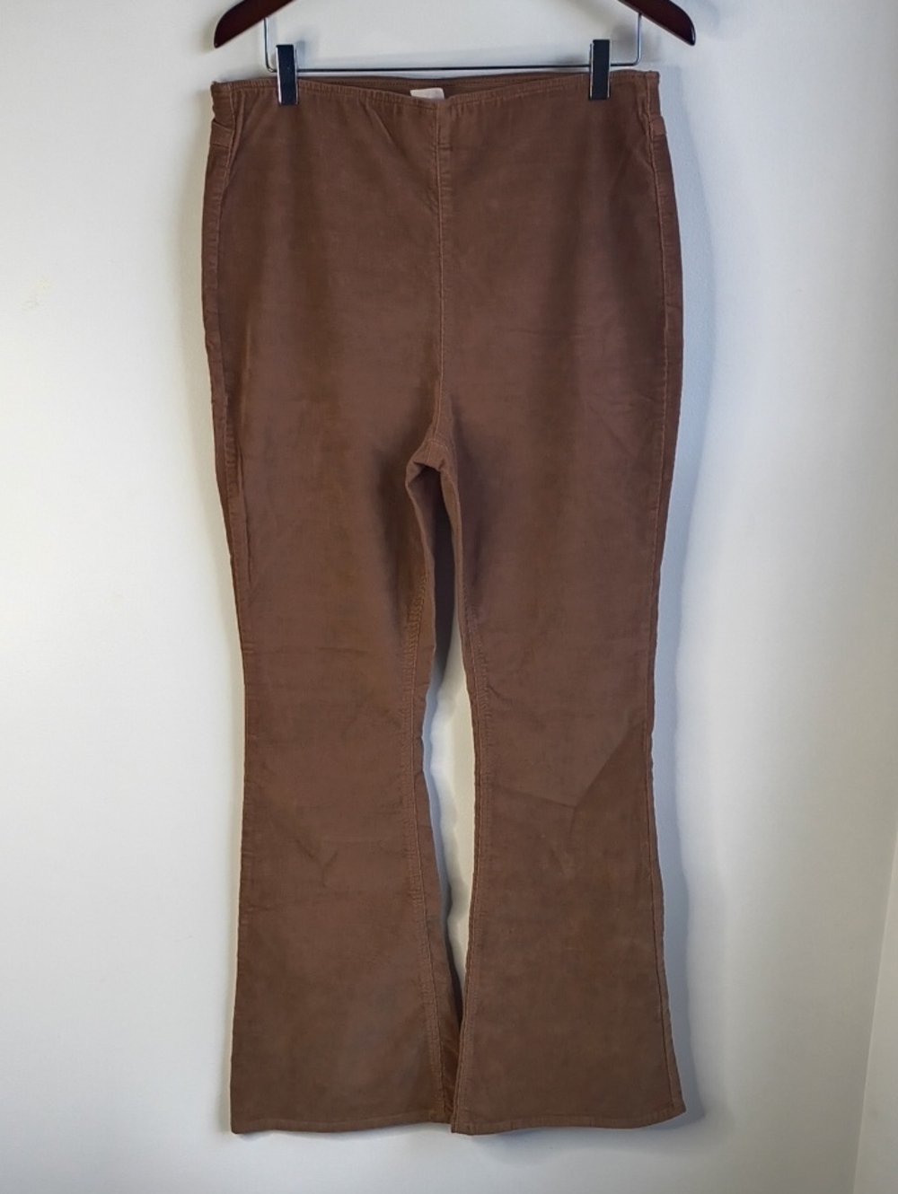 No Boundaries Brown Corduroy Flare Jeans